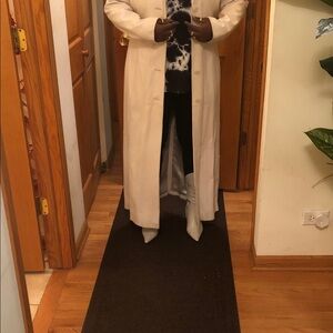 Pelle Studio Off-White Trench Coat